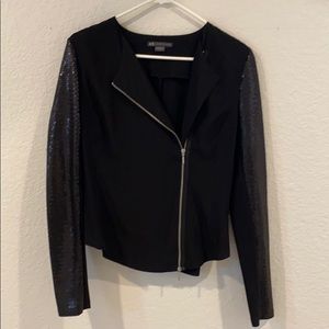 A|X sequin sleeve jacket